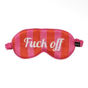Myk sovemaske Rød-Rosa