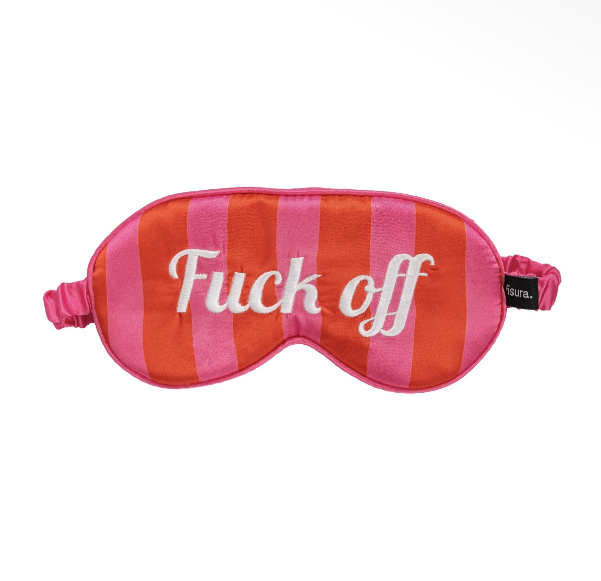 Myk sovemaske Rød-Rosa
